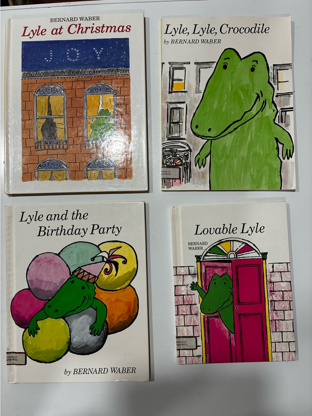 Set of 4 LYLE CROCODILE Books